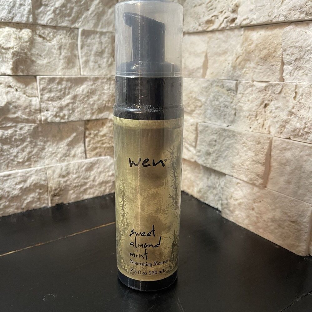 WEN By Chaz Dean Sweet Almond Mint Nourishing Mousse 7.5 fl oz  NEW NOT SEALED